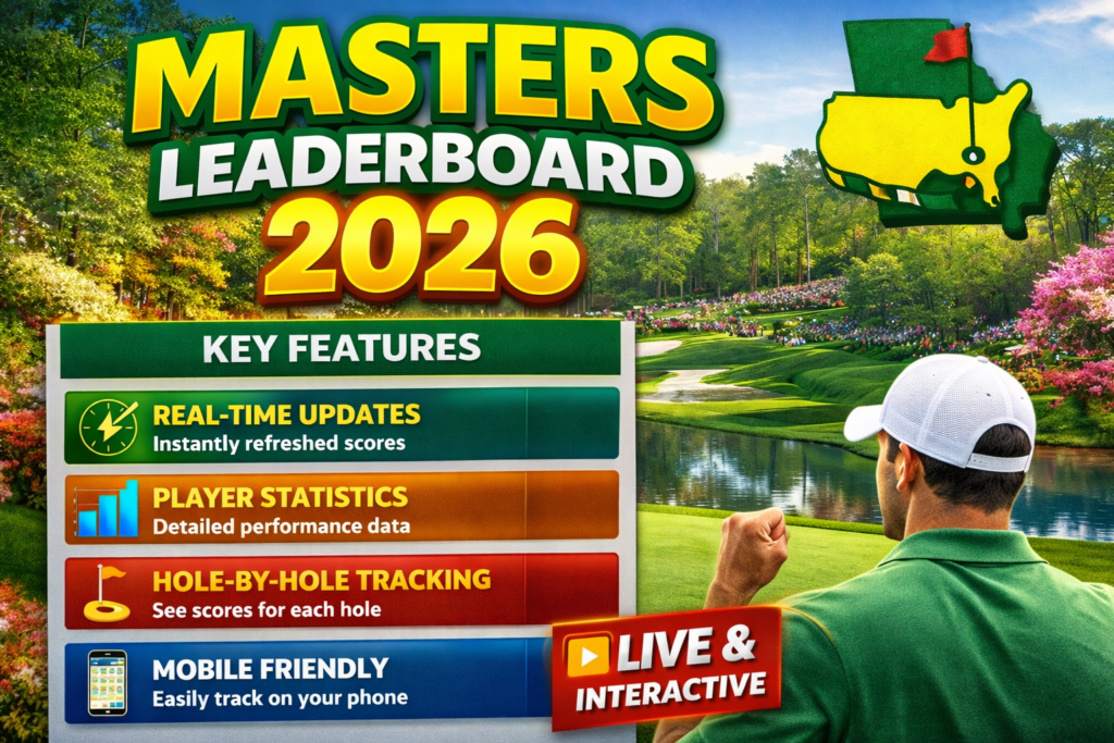 masters leaderboard