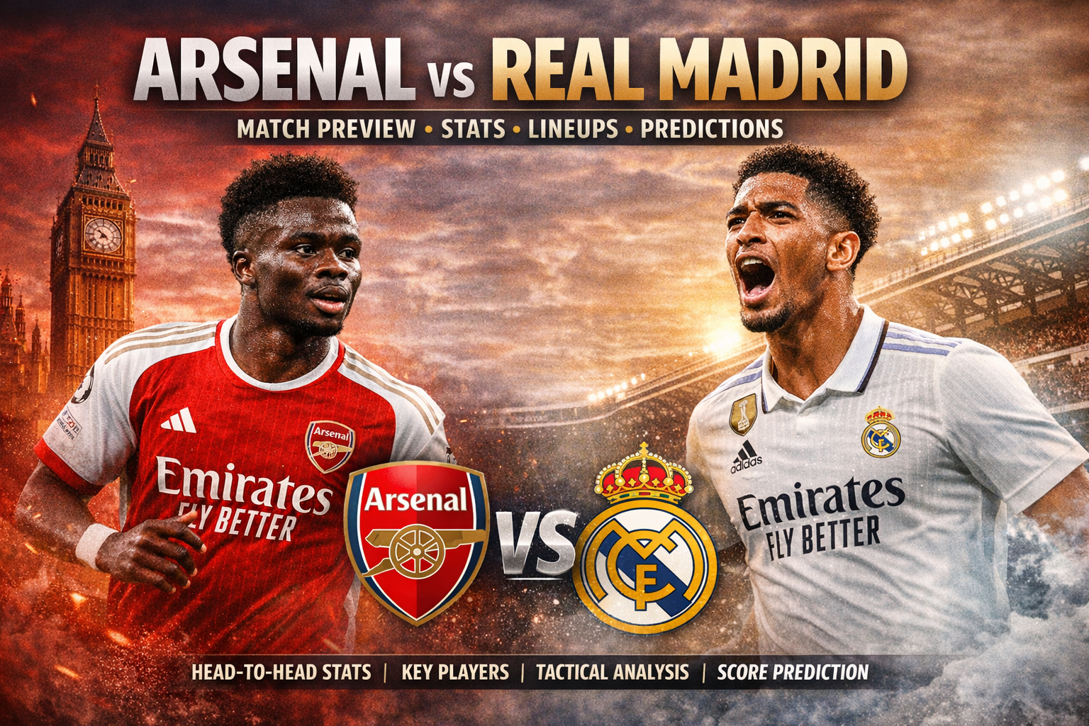 arsenal vs real madrid